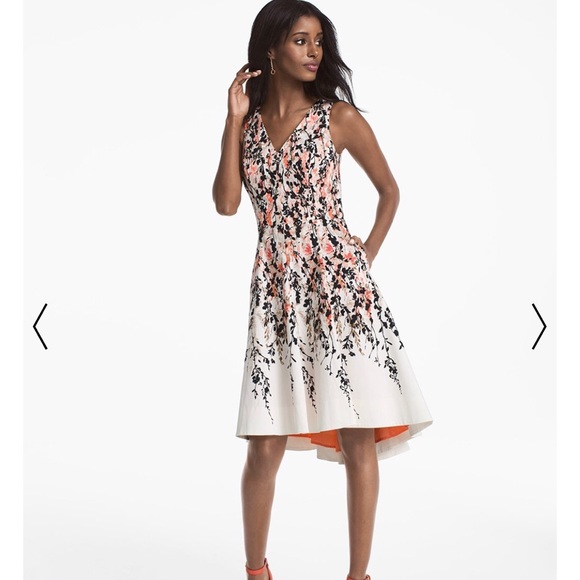 WHBM Fit-And-Flare Dress - Picture 1 of 6